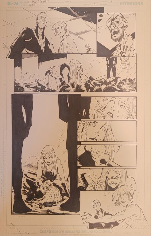 Domino 5 pg. 13 by A: Michael Shelfer Layouts: David Baldeon